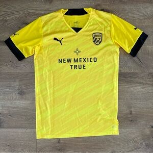 New Mexico True United Soccer Jersey Puma Size Small
